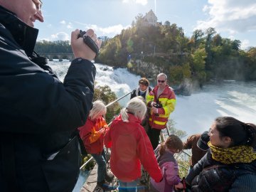 Gruppenausflug zu den Rheinfällen in der Schweiz